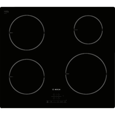 Bosch Classixx PIE611B17E 60cm Frameless Ceramic Induction Hob in Black Bosch Classixx PIE611B17E 60cm Frameless Ceramic Induction Hob in Black